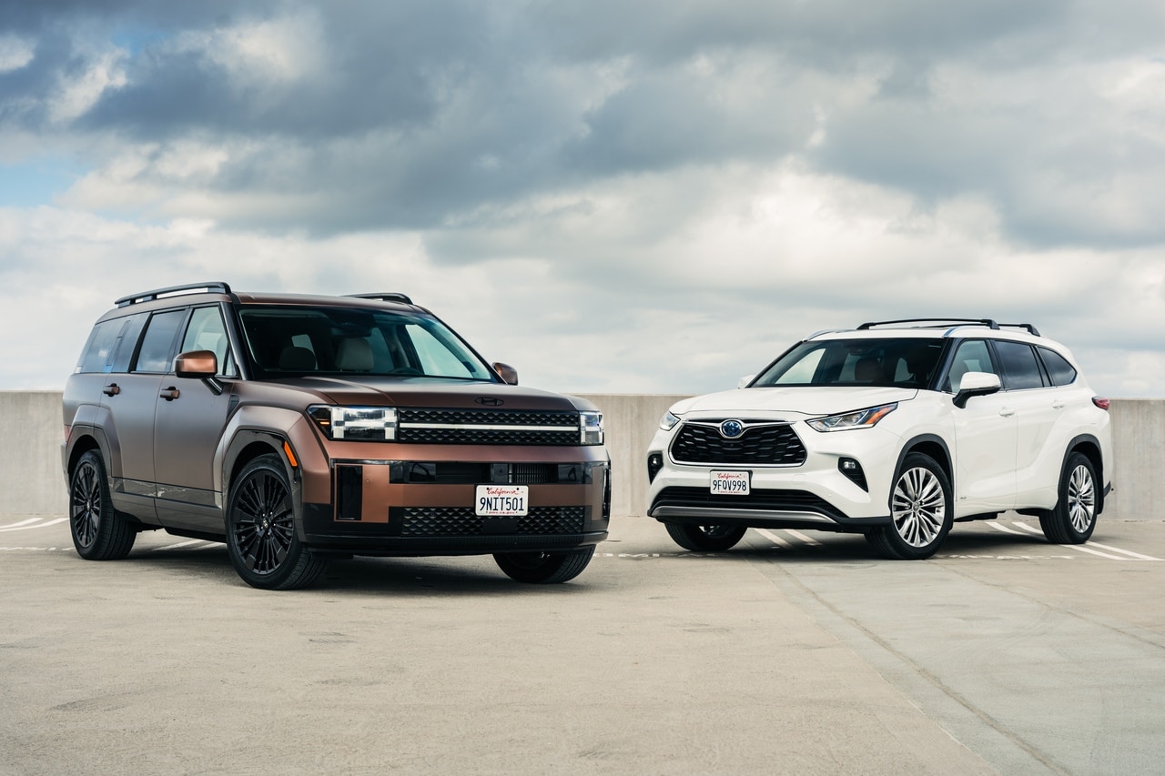 2024 Toyota Highlander Hybrid & 2024 Hyundai Santa Fe Hybrid