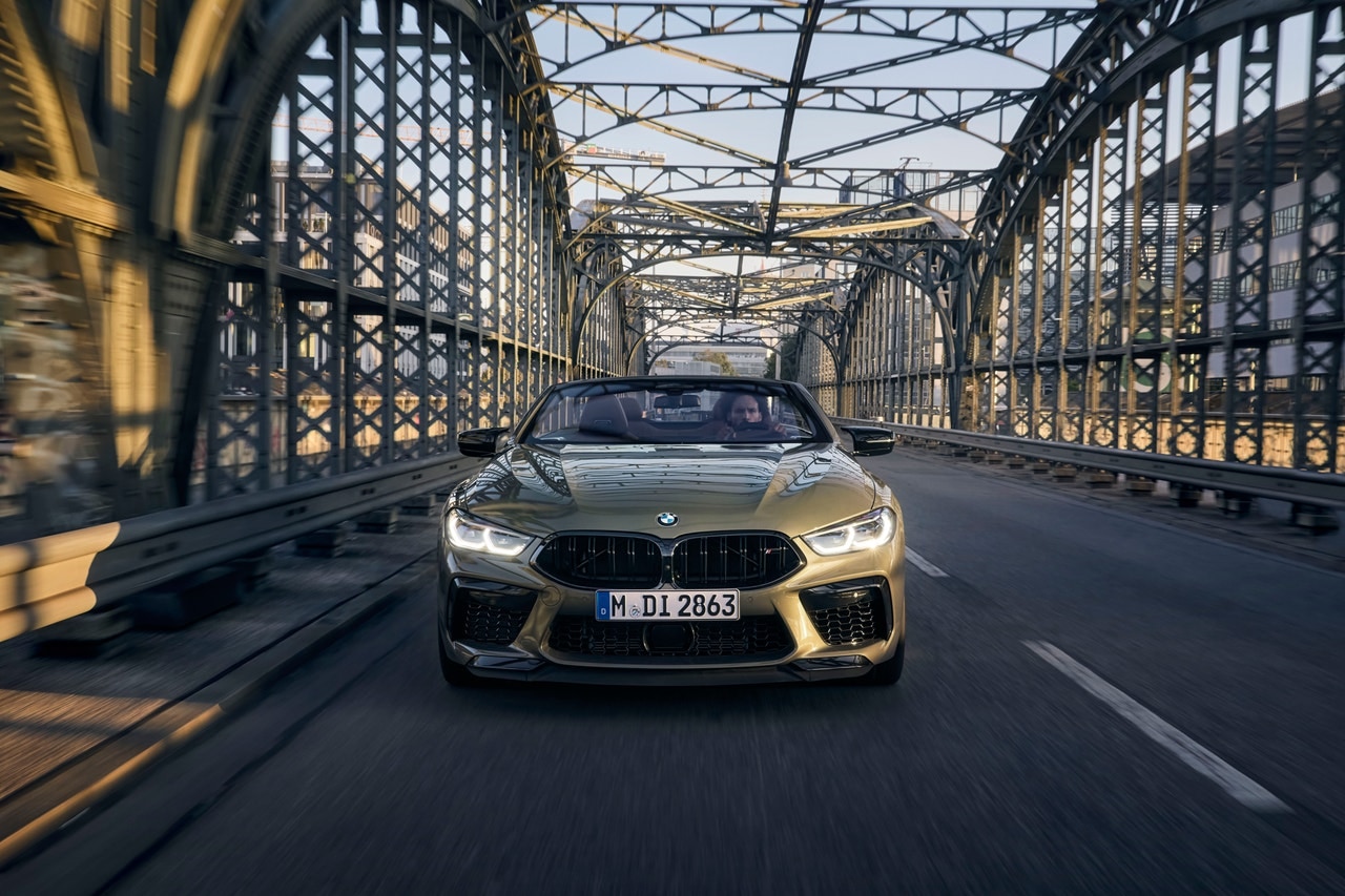 2023 BMW M8 Competition Convertible hard front