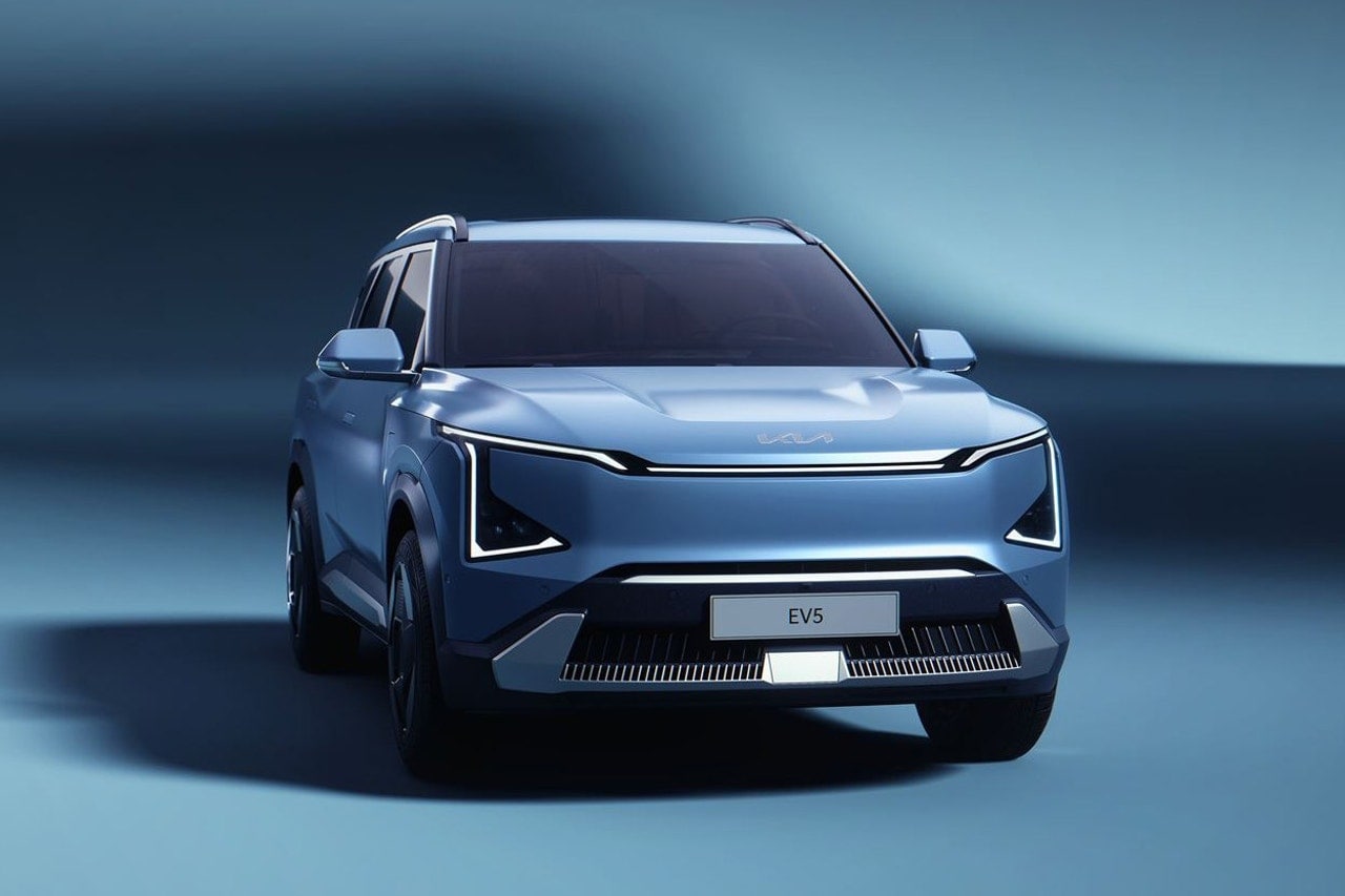 Kia EV5 front 3/4