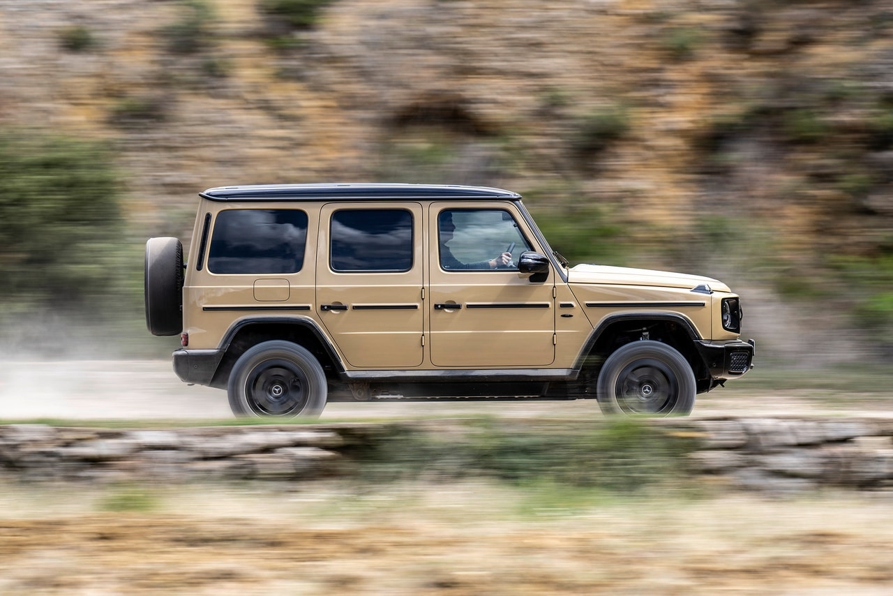 2025 Mercedes-Benz G 580 EV driving