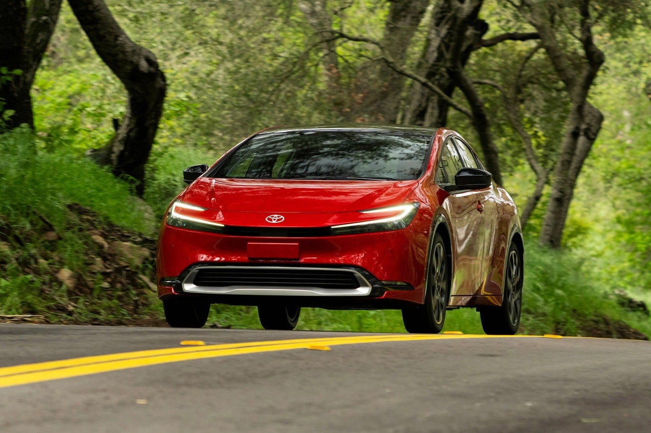 2024 Toyota Prius driving