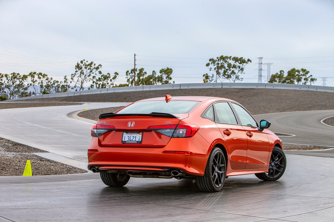 2022 Honda Civic Si rear