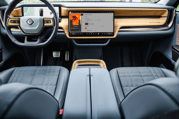 2024 Rivian R1S interior
