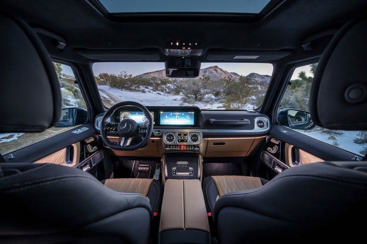 2025 Mercedes-Benz G 550 interior dash