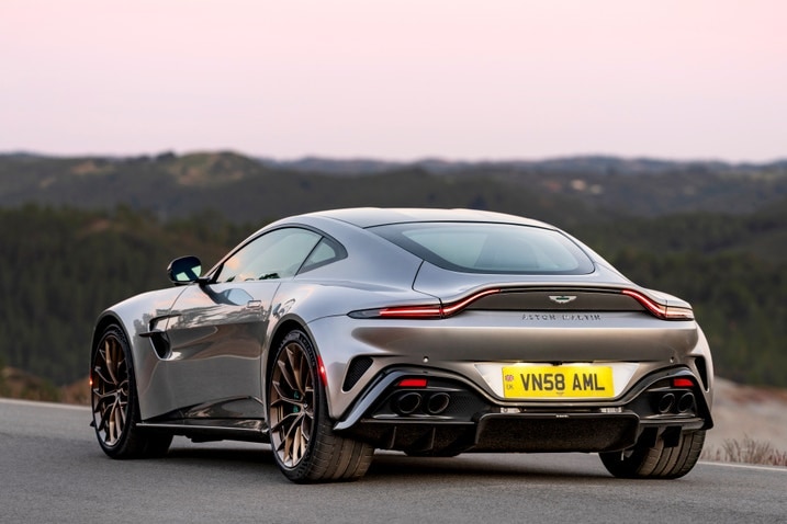 2025 Aston Martin Vantage rear