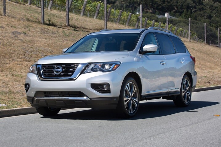 Nissan Pathfinder Platinum 4dr SUV Exterior Shown