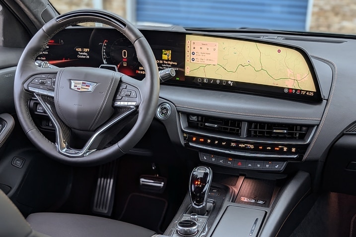 2025 Cadillac CT5-V Blackwing dashboard