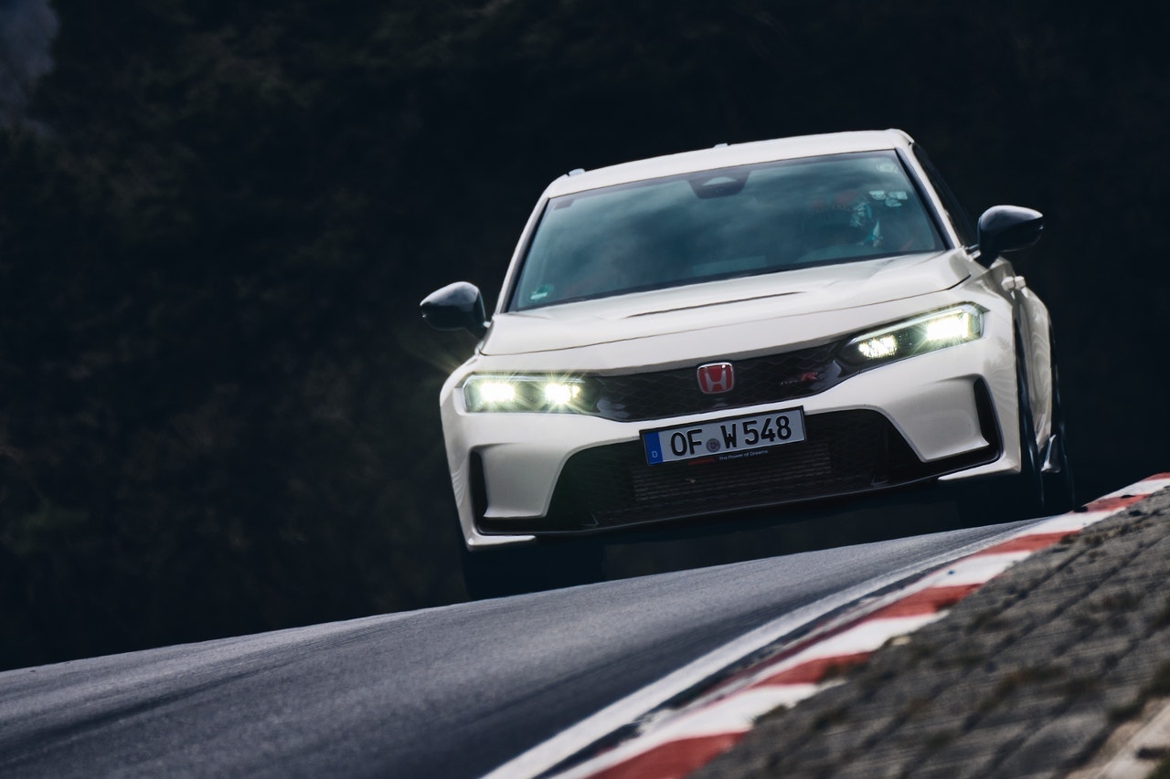 2023 Honda Civic Type R on the Nurburgring