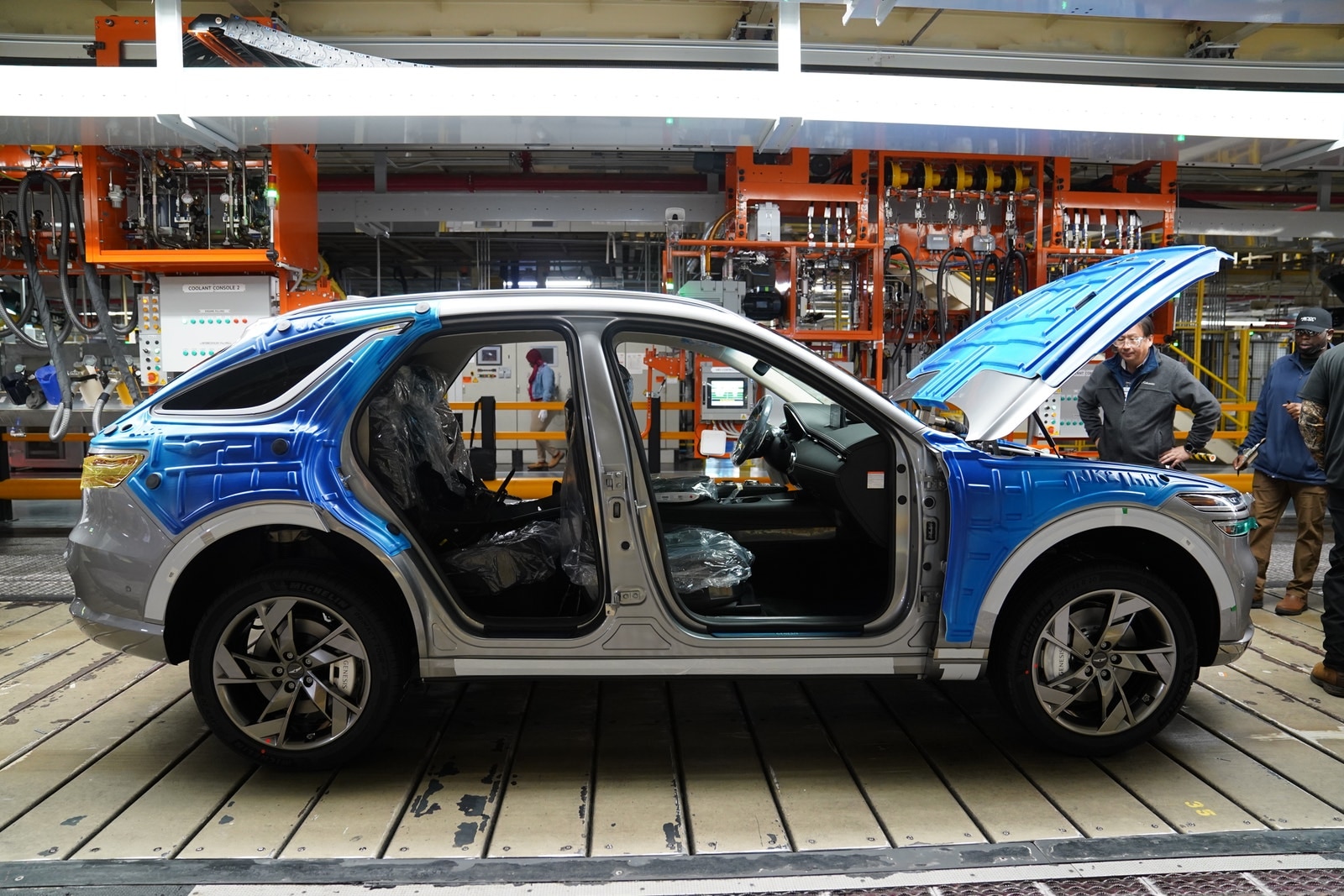 Electrified GV70 production line
