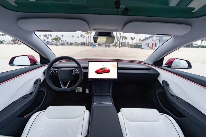 2024 Tesla Model 3 dashboard