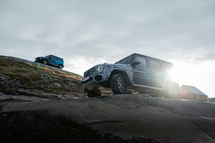 Mercedes-Benz G-wagen prototypes