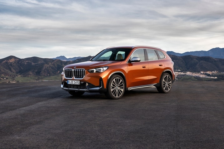 2022 BMW X1 front