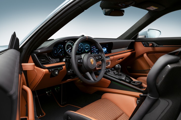 2024 Porsche 911 S/T interior