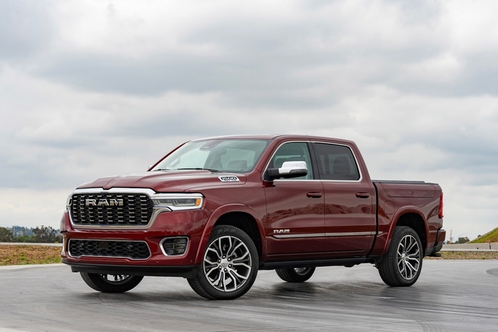 2025 Ram 1500 Tungsten front 3/4