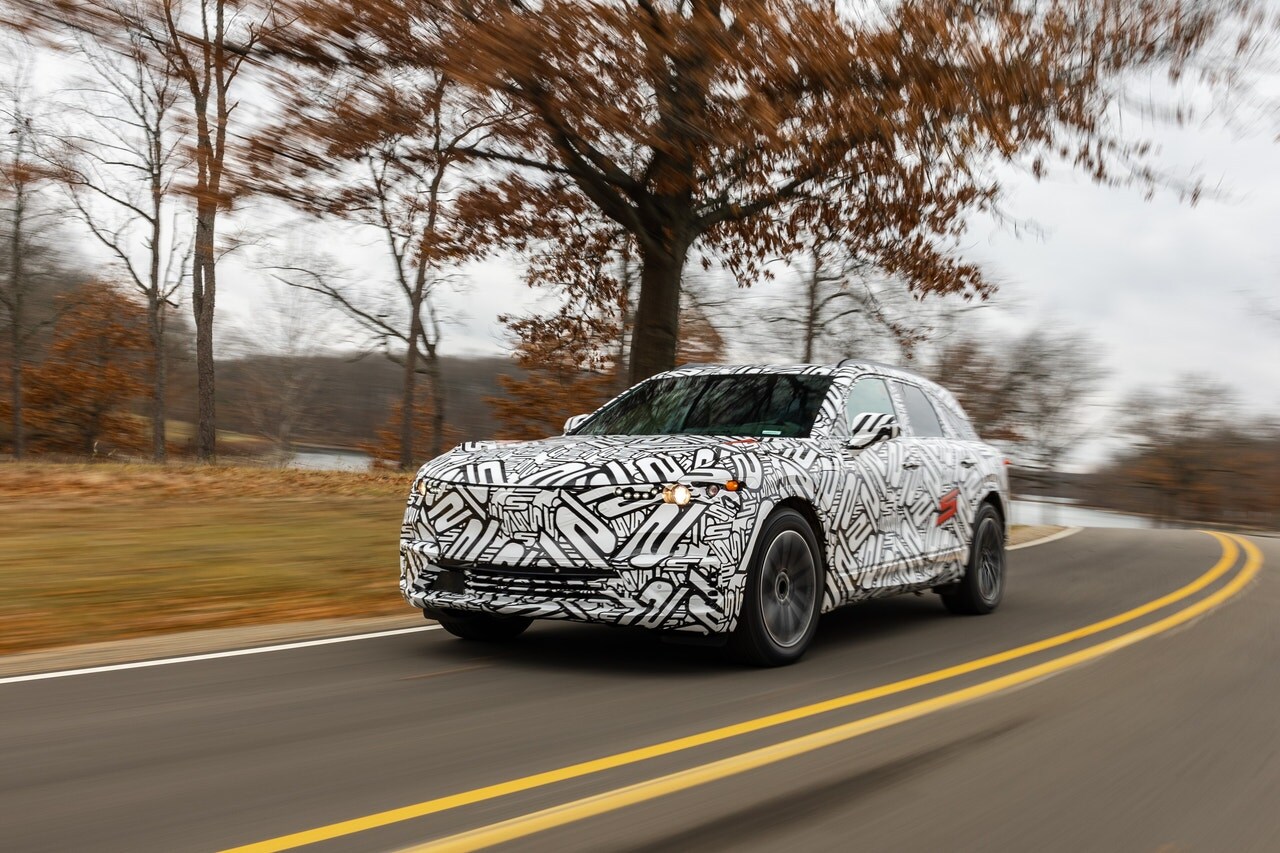 2024 Acura ZDX camouflage exterior