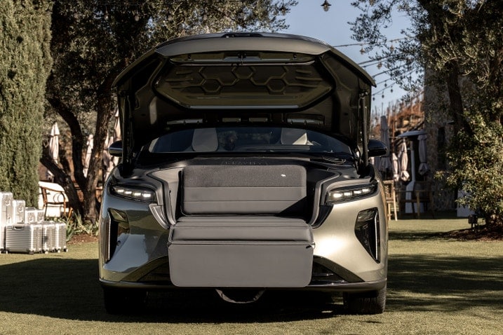 2025 Lucid Gravity frunk