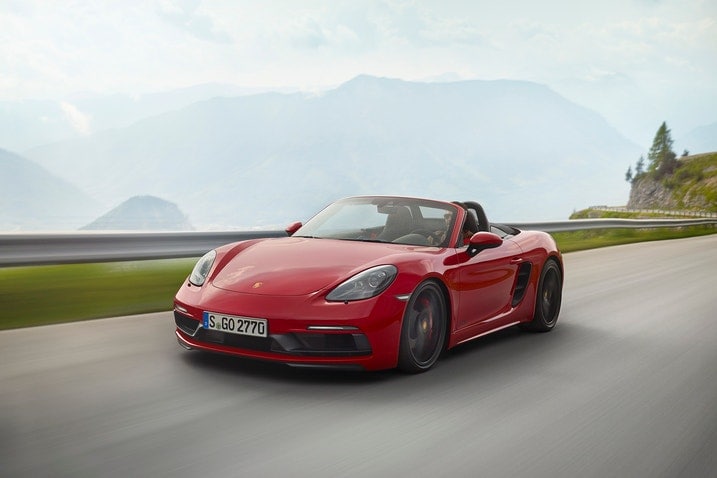 Porsche Boxster front 3/4