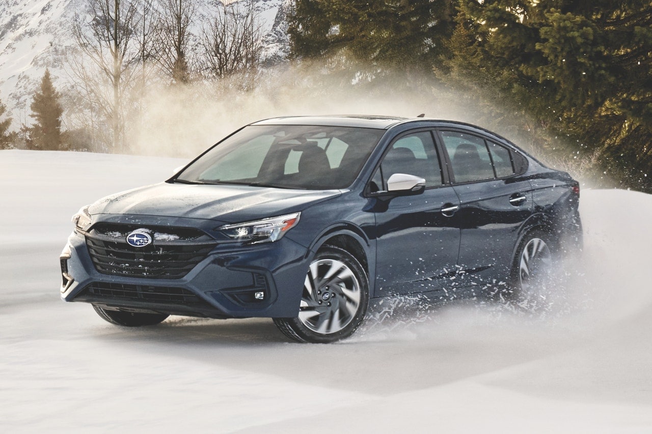 2024 Subaru Legacy in snow