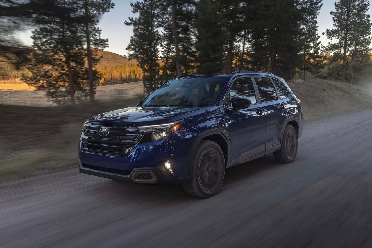 2025 Subaru Forester driving