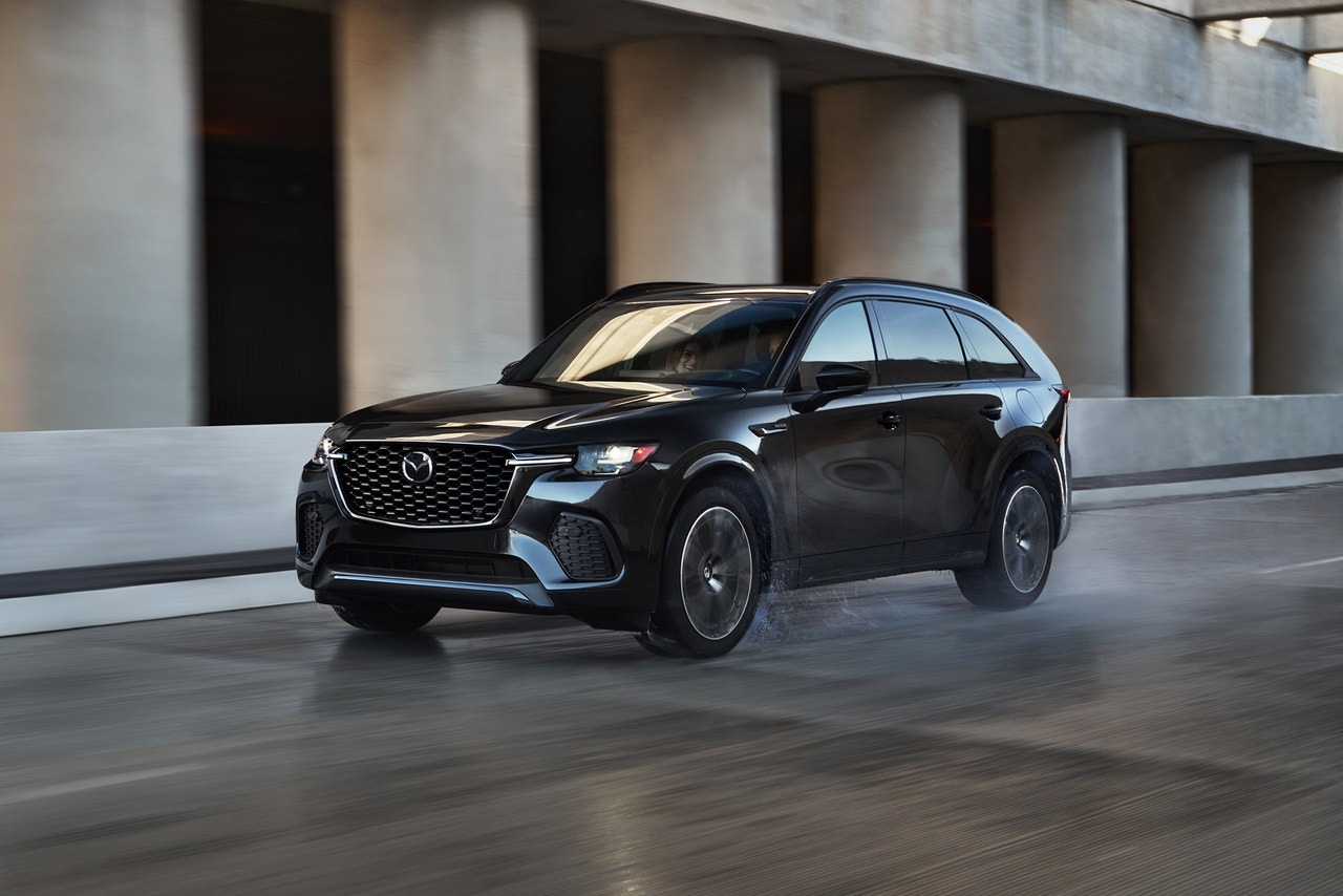 2025 Mazda CX-70 driving