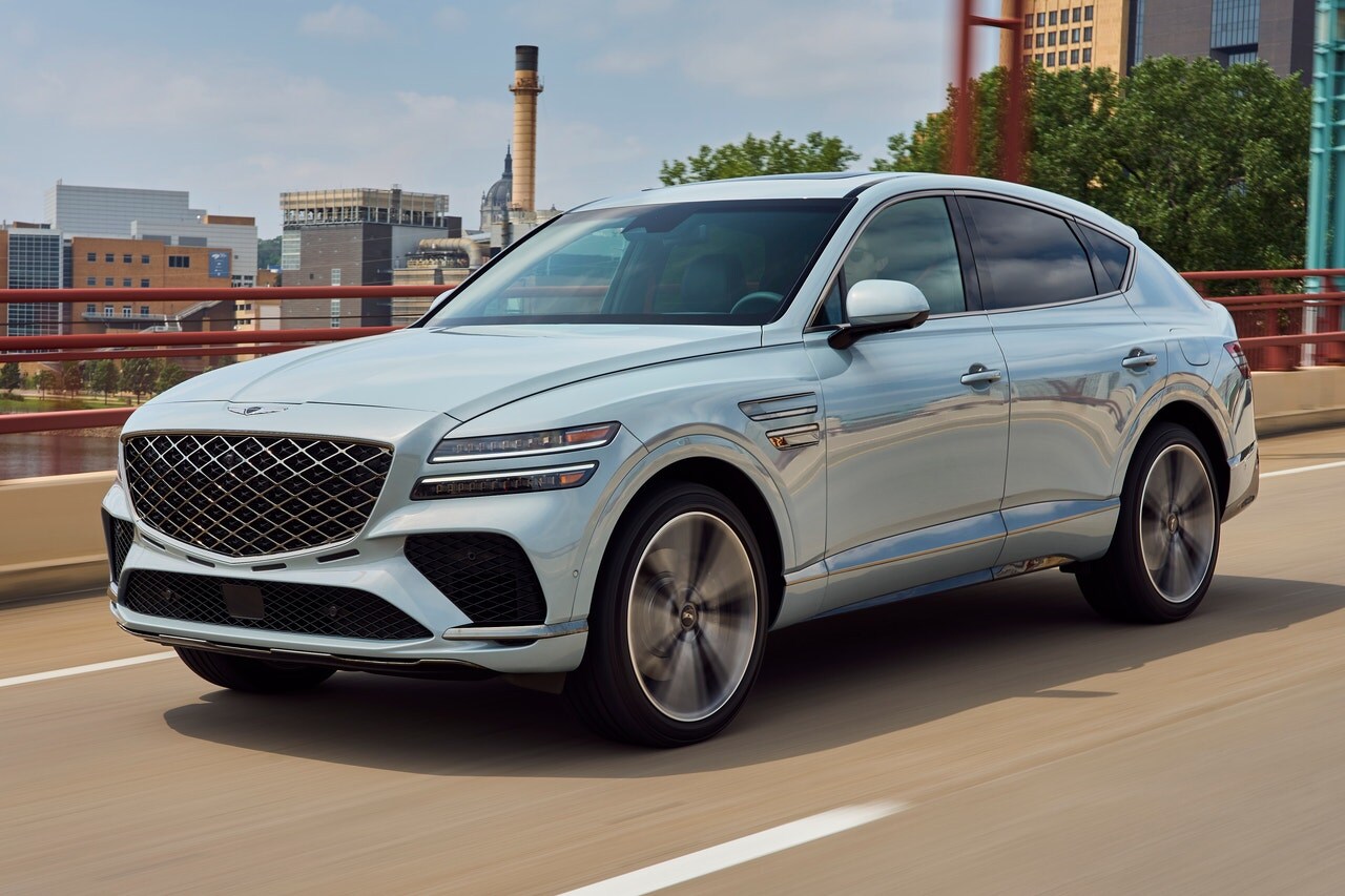 2025 Genesis GV80 Coupe front three quarter