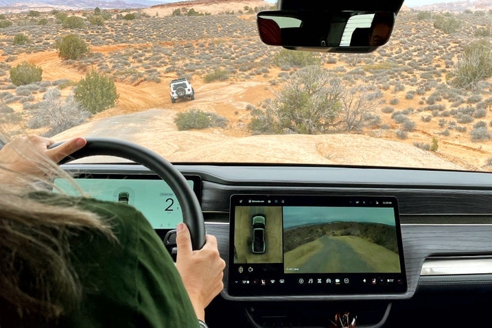 2022 Rivian R1T interior