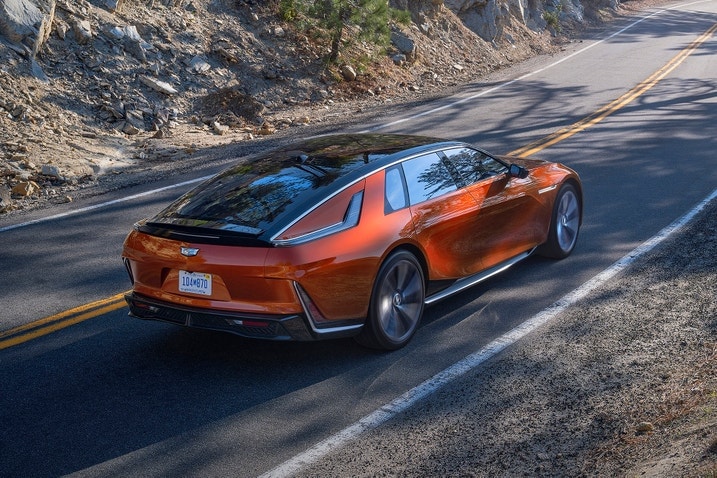 2026 Cadillac Celestiq rear 3/4