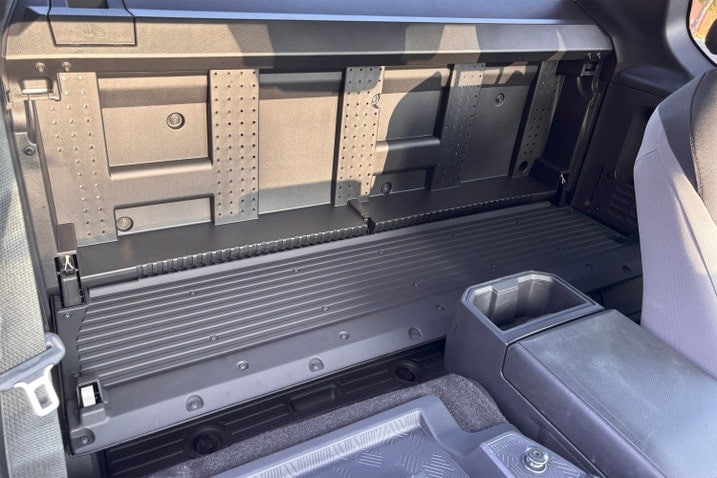 Toyota Tacoma XtraCab drop down floor
