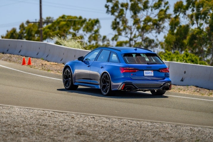 2025 Audi RS 6 on track