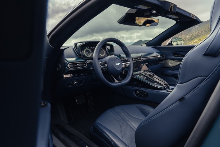 2026 Aston Martin Vantage Roadster interior