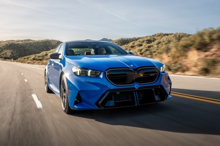 2025 BMW M5 driving