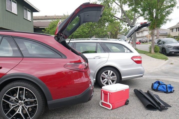 2025 Mercedes-Benz E-Class All-Terrain cargo test