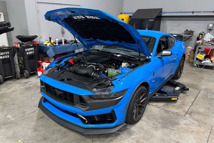 2024 Ford Mustang Dark Horse supercharger installation