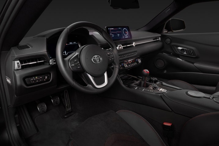 2026 Toyota GR Supra Final Edition front interior