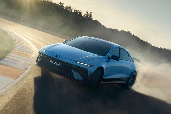 2026 Hyundai Ioniq 6 N driving