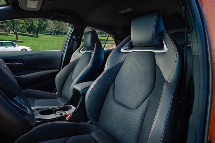 2026 Toyota Corolla FX hatchback seats