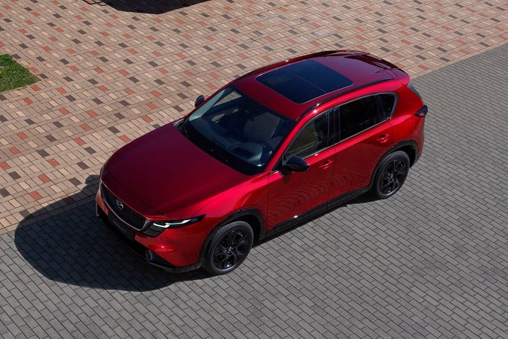 2026 Mazda CX-5 above