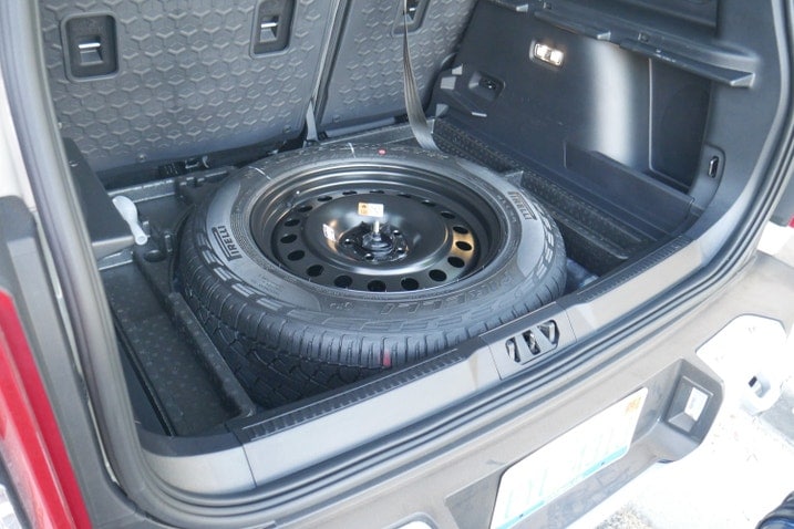 Ford Bronco Sport Badlands spare tire