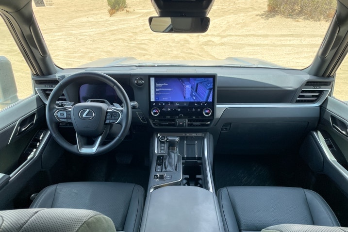 2024 Lexus GX 550 Overtrail dashboard