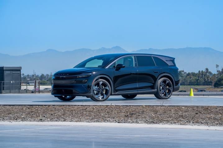 2026 Lucid Gravity Grand Touring parked