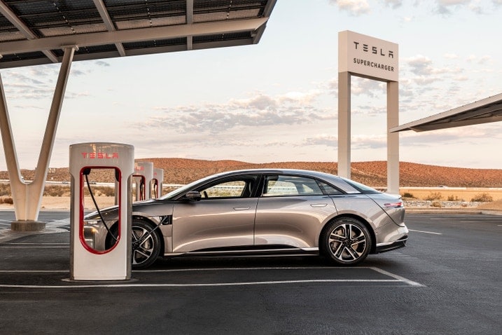 2026 Lucid Air charging