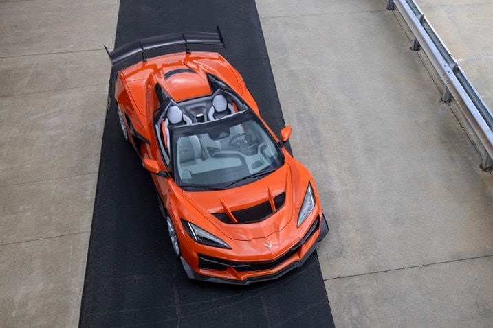 2026 Chevy Corvette ZR1X above