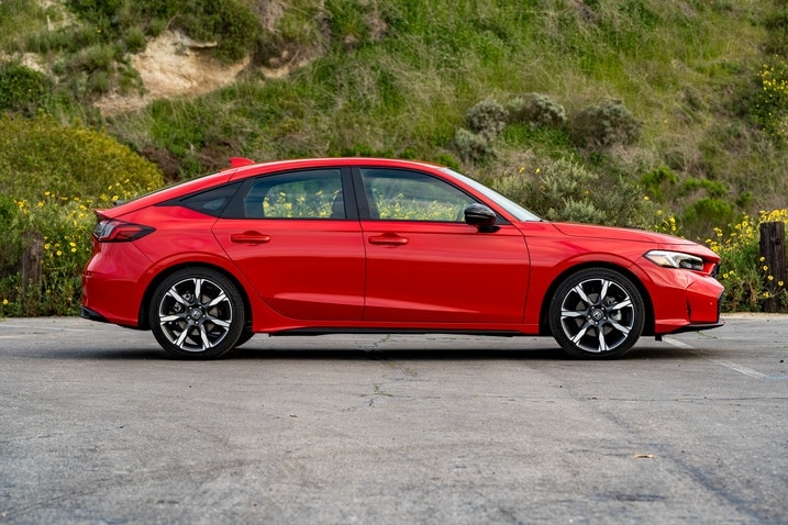 2025 Honda Civic Hybrid Hatchback profile