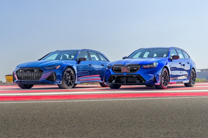 2025 BMW M5 Touring and Audi RS 6 Avant