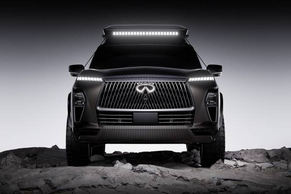 Infiniti QX80 Track Spec and Terrain Spec Concepts Max Out On- and Off-Road