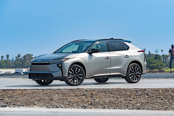 2026 Toyota bZ front