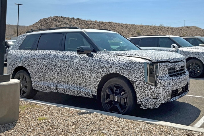 2026 Kia Telluride spy shot