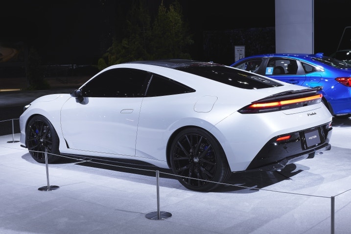 2026 Honda Prelude prototype rear 3/4