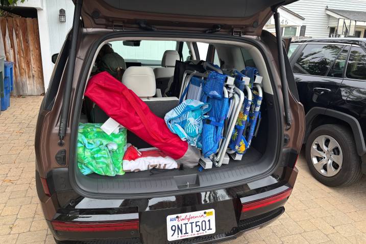 Hyundai Santa Fe Hybrid Cargo Space