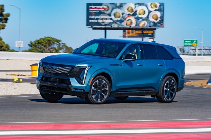 2025 Cadillac Escalade IQ driving